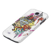 Supergirl Comic Capes 4 Case-Mate Samsung Galaxy Hülle (unten)