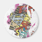 Supergirl Comic Capes 4 Magnet (Vorne)