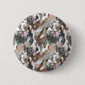 Supergirl Comic Captern Muster 6 Button (Vorderseite)