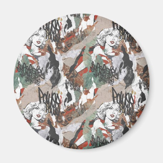 Supergirl Comic Captern Muster 6 Magnet (Vorne)