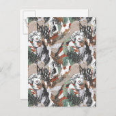 Supergirl Comic Captern Muster 6 Postkarte (Vorne/Hinten)