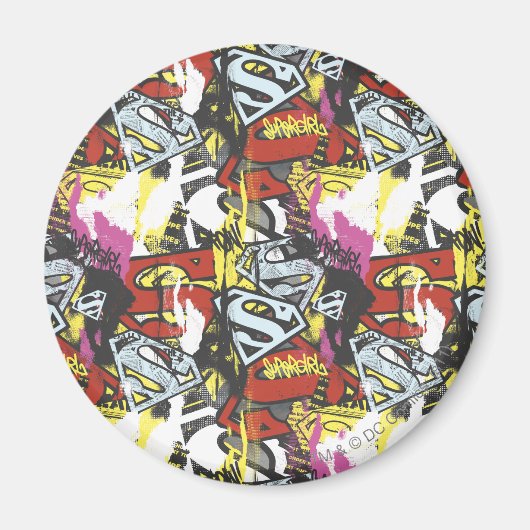 Supergirl Comic Captern Muster 7 Magnet (Vorne)
