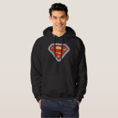 Supergirl-Comic-Logo Hoodie (Vorne ganz)