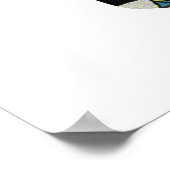 Supergirl-Comic-Logo Poster (Ecke)