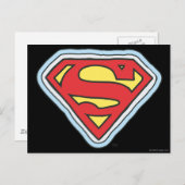 Supergirl-Comic-Logo Postkarte (Vorne/Hinten)
