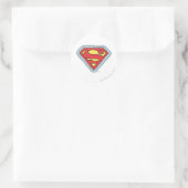Supergirl-Comic-Logo Runder Aufkleber (Tasche)