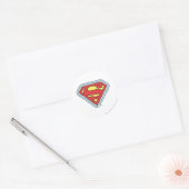 Supergirl-Comic-Logo Runder Aufkleber (Umschlag)