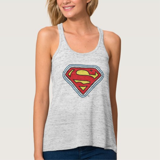 Supergirl-Comic-Logo Tank Top (Vorderseite)