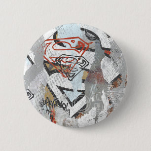 Supergirl-Comic Muster 1 Button
