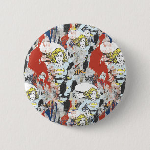 Supergirl-Comic Muster 5 Button