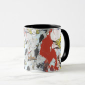 Supergirl-Comic Muster 5 Tasse (VorderseiteRechts)