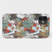 Supergirl-Comic Muster 8 Case-Mate iPhone Hülle (Rückseite (Horizontal))