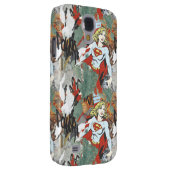 Supergirl-Comic Muster 8 Case-Mate Samsung Galaxy Hülle (Rückseite/rechts)