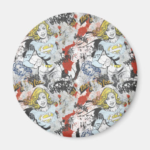 Supergirl-Comic Muster 9 Magnet