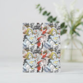 Supergirl-Comic Muster 9 Postkarte (Stehend Vorderseite)