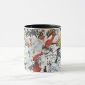 Supergirl-Comic Muster 9 Tasse (Zentrum)