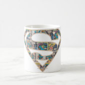 Supergirl-Comic-Strip-Logo Kaffeetasse (Mittel)