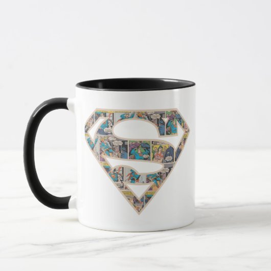 Supergirl-Comic-Strip-Logo Tasse (Links)
