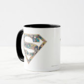 Supergirl-Comic-Strip-Logo Tasse (Vorderseite Links)