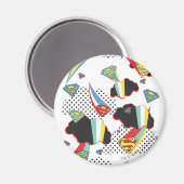 Supergirl Crazy Sky Magnet (Vorderseite/Rückseite)