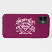 Supergirl Crest Design Case-Mate iPhone Hülle (Rückseite (Horizontal))