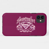 Supergirl Crest Design Case-Mate iPhone Hülle (Rückseite (Horizontal))