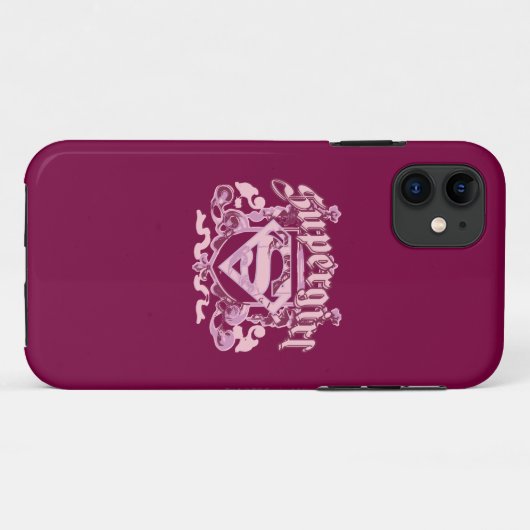 Supergirl Crest Design Case-Mate iPhone Hülle (Rückseite (Horizontal))