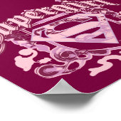 Supergirl Crest Design Poster (Ecke)