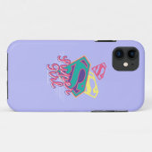 Supergirl Cursive Case-Mate iPhone Hülle (Rückseite (Horizontal))