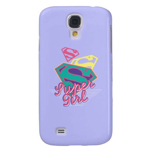 Supergirl Cursive Case-Mate Samsung Galaxy Hülle (Rückseite)