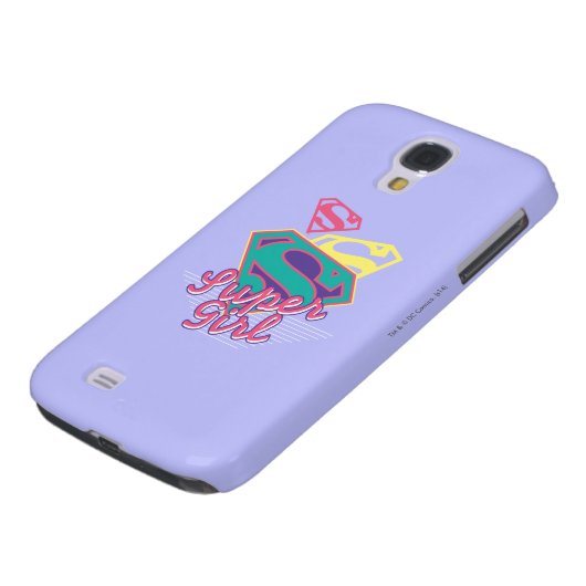 Supergirl Cursive Case-Mate Samsung Galaxy Hülle (unten)