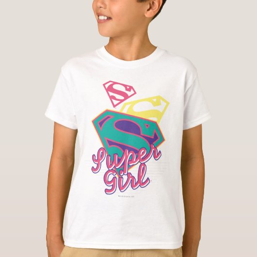 Supergirl Cursive T-Shirt (Vorderseite)