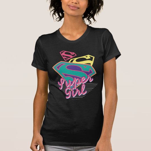 Supergirl Cursive T-Shirt (Vorderseite)