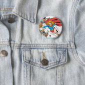 Supergirl Destroys Boulder Button (Beispiel)