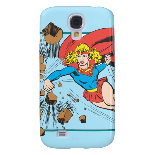 Supergirl Destroys Boulder Case-Mate Samsung Galaxy Hülle (Rückseite)