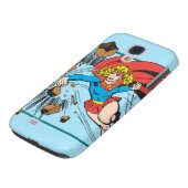 Supergirl Destroys Boulder Case-Mate Samsung Galaxy Hülle (unten)