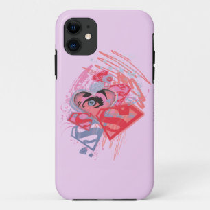 Supergirl Diamonds and Lips Case-Mate iPhone Hülle