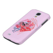 Supergirl Diamonds and Lips Case-Mate Samsung Galaxy Hülle (unten)