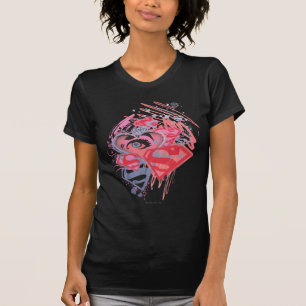 Supergirl Diamonds and Lips T-Shirt