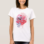 Supergirl Diamonds and Lips T-Shirt (Vorderseite)