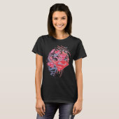 Supergirl Diamonds and Lips T-Shirt (Vorne ganz)