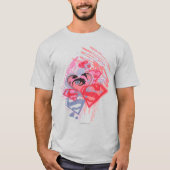 Supergirl Diamonds and Lips T-Shirt (Vorderseite)