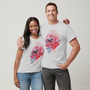 Supergirl Diamonds and Lips T-Shirt