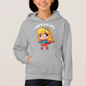 Supergirl "Die Zukunft ist weiblich" Hoodie (Vorderseite)