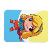 Supergirl "Die Zukunft ist weiblich" Magnet (Horizontal)