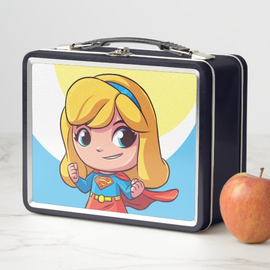 Supergirl "Die Zukunft ist weiblich" Metall Brotdose (Beispiel)