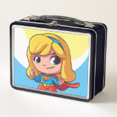 Supergirl "Die Zukunft ist weiblich" Metall Brotdose (Vorderseite)