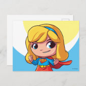 Supergirl "Die Zukunft ist weiblich" Postkarte (Vorne/Hinten)