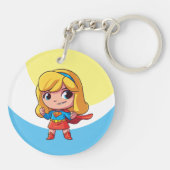 Supergirl "Die Zukunft ist weiblich" Schlüsselanhänger (Rückseite)