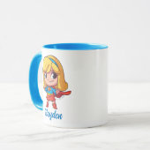Supergirl "Die Zukunft ist weiblich" Tasse (Vorderseite Links)